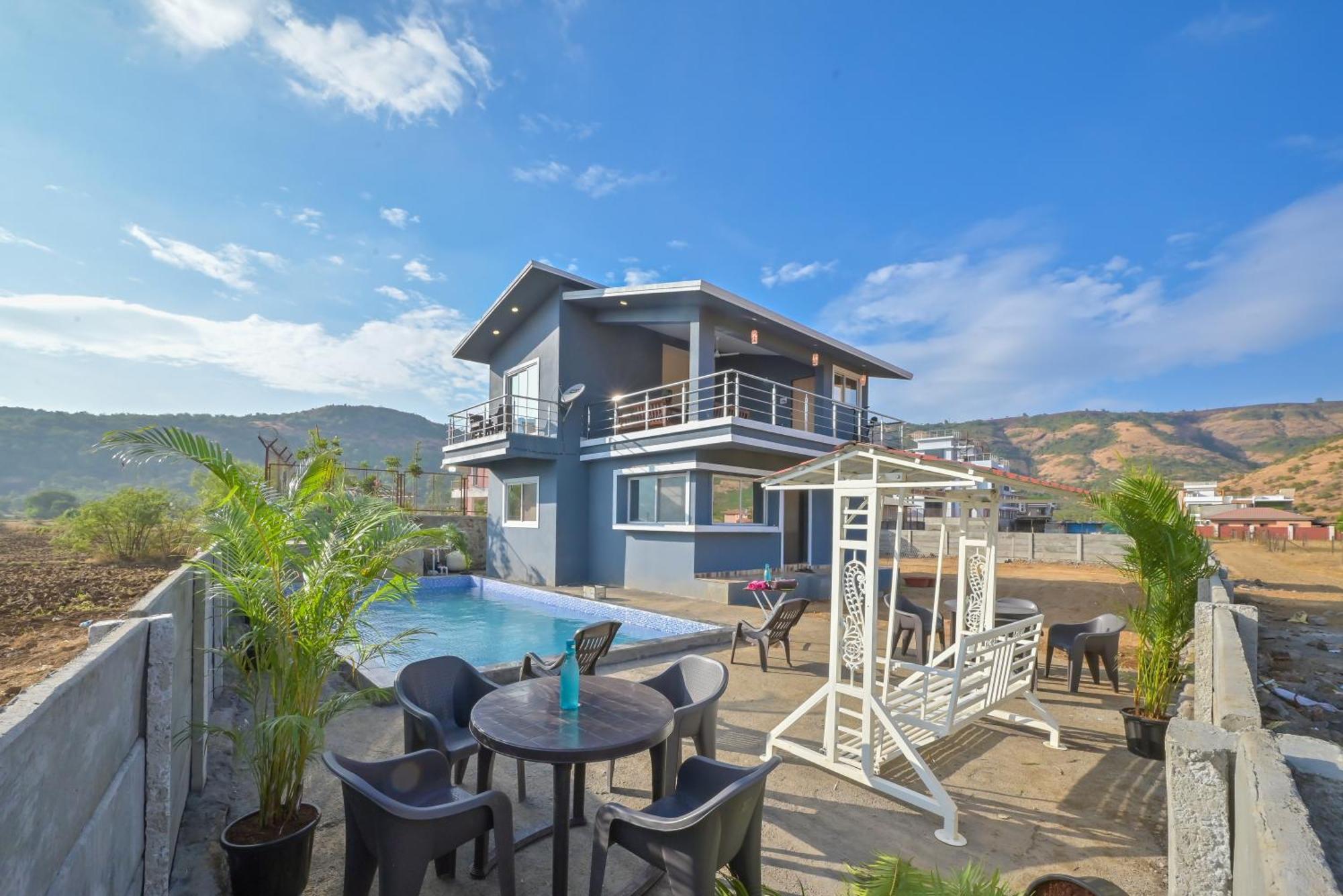 Empyrean Stay II Mirage Villa II Ac II 4Bhk II Largest Pool In Lonavala Li Экстерьер фото
