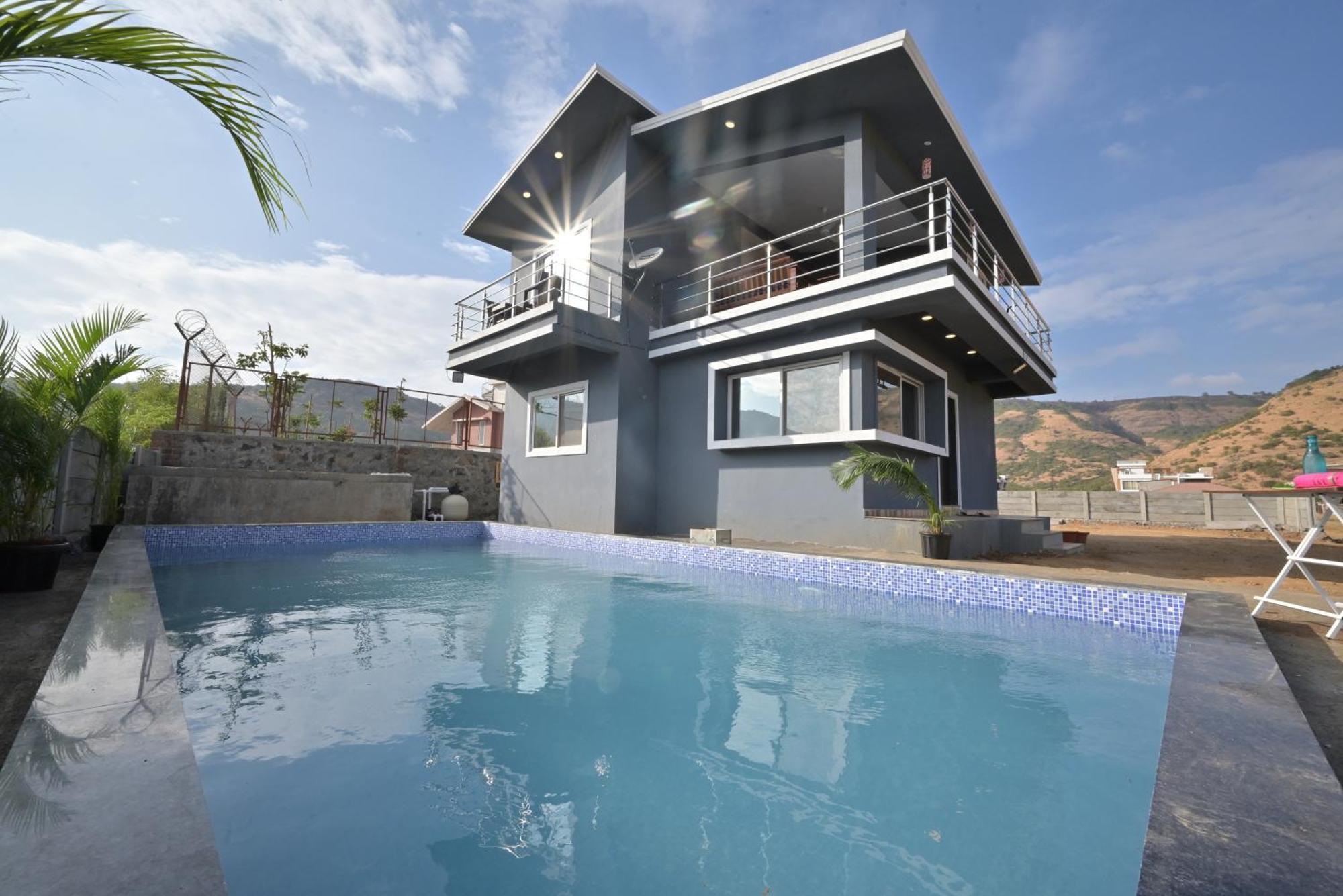 Empyrean Stay II Mirage Villa II Ac II 4Bhk II Largest Pool In Lonavala Li Экстерьер фото