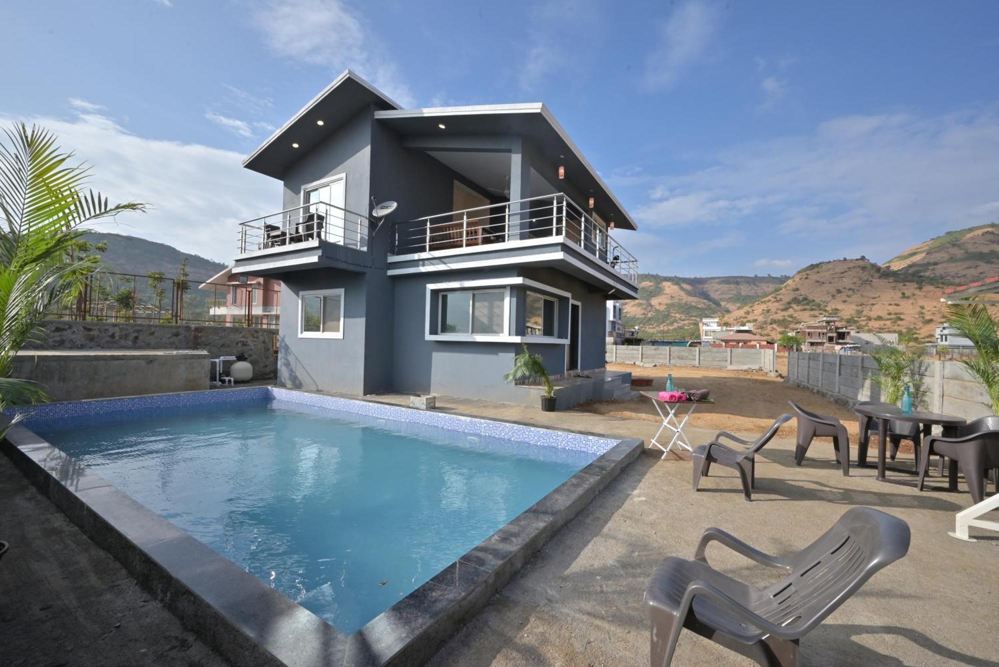 Empyrean Stay II Mirage Villa II Ac II 4Bhk II Largest Pool In Lonavala Li Экстерьер фото
