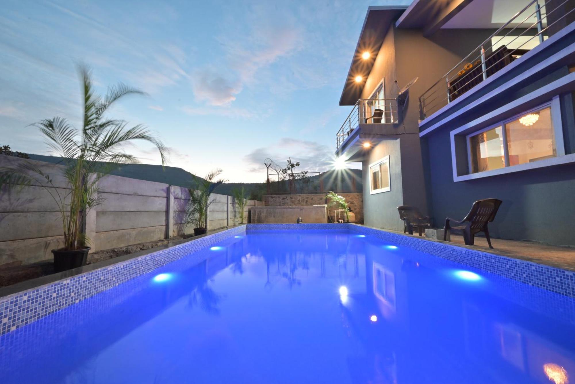 Empyrean Stay II Mirage Villa II Ac II 4Bhk II Largest Pool In Lonavala Li Экстерьер фото